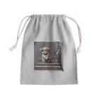 temtemの階段をおりる犬 Mini Drawstring Bag