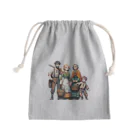 Pixel Art Goodsの村人（pixel art） Mini Drawstring Bag