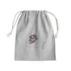CaTsのふんわりネコ Mini Drawstring Bag