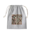 エスデスのヴィンテージファッション Mini Drawstring Bag