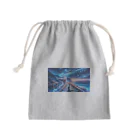 space catの銀河鉄道の猫 Mini Drawstring Bag