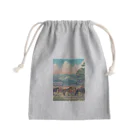 AQUAMETAVERSEの馬の調教師　クニちゃん　2496 Mini Drawstring Bag