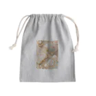 AQUAMETAVERSEの小物入れ、可愛い　なでしこ1478 Mini Drawstring Bag