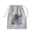 ganeshaの鳥の羽ばたきに続く鷹 Mini Drawstring Bag