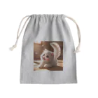 SAKUKOBAの頬紅をしたような可愛い子猫SAKUCAT Mini Drawstring Bag