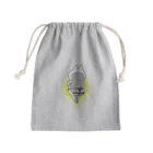 kawabe-konの尻わりばし教 Mini Drawstring Bag