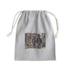 San☆Nikoの学校いくぞ　入学お祝い Mini Drawstring Bag