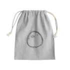 ひよこのもり工房の【復刻】シンプルひよこさん（2013）こげ茶 Mini Drawstring Bag