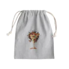 nekotama0224の飛び出すピッツァ Vol.2 Mini Drawstring Bag