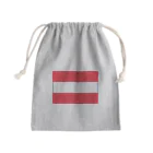 お絵かき屋さんのオーストリアの国旗 Mini Drawstring Bag