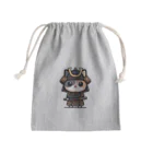 にゃんラボの武士にゃんこ２ Mini Drawstring Bag