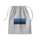 お絵かき屋さんのエストニアの国旗 Mini Drawstring Bag