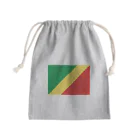 お絵かき屋さんのコンゴ共和国の国旗 Mini Drawstring Bag