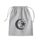 hanahanabiの月 Mini Drawstring Bag