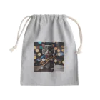 asnaynの音楽スター誕生中のネコちゃん Mini Drawstring Bag