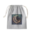 moonlightcatのキラキラ輝くお月様 Mini Drawstring Bag