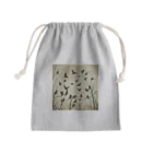 インコグッズのオカメインコの群れ Mini Drawstring Bag