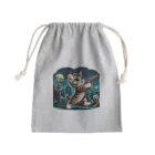 子猫カーニバルの子猫ハザード Mini Drawstring Bag