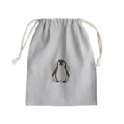 駱駝の優しいペンギン Mini Drawstring Bag