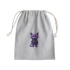 メロンパン猫の宇宙に連れてってくれる猫 Mini Drawstring Bag