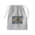 Melia-wizard-cの虹の輪イルカ Mini Drawstring Bag