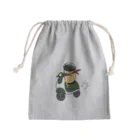 kaberinのスクーターきのこ Mini Drawstring Bag