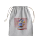 moyasi_777の時計ちゃん Mini Drawstring Bag