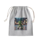 二宮大輔のスケートボードカエル Mini Drawstring Bag