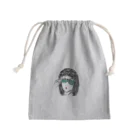 Yokowake_KAZUのクリップオンガール Mini Drawstring Bag