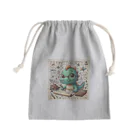 めろんグッズのインテリサウルス Mini Drawstring Bag