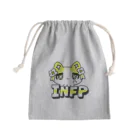 ムラサキゲジゲジのオンラインショップの16性格タコちゃんず INFP Mini Drawstring Bag