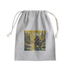 shime_savaの旅するバイカー Mini Drawstring Bag