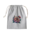 Have-good-luckのふんわりした花「ダリア」 Mini Drawstring Bag