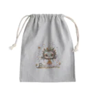 ticのキャタ子 Mini Drawstring Bag