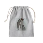 SWQAの皇帝ペンギン Mini Drawstring Bag