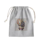 ganeshaのおもちゃの熱気球でかわいいゴリラに出会おう Mini Drawstring Bag