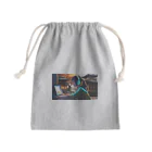 Nodoka Silence Library - WEB SHOPのTyping Girl Mini Drawstring Bag