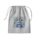 モチクマのモフモフパンダ君 Mini Drawstring Bag