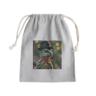 yamonokimotiのハット帽ヤモリ Mini Drawstring Bag