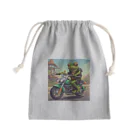 二宮大輔のカエルライダー4兄弟　長男　マッテオ Mini Drawstring Bag