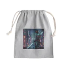 T_yama0429のサムライ Mini Drawstring Bag