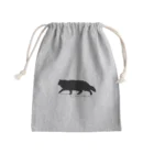 逃亡する猫「見世棚」の逃亡する猫 Mini Drawstring Bag