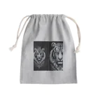 dai-k_1977のカッコいい強そうなトラ Mini Drawstring Bag