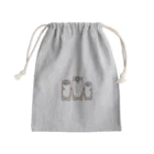 コツメカワウソ3兄弟のコツメカワウソ3兄弟 Mini Drawstring Bag