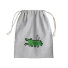 Dice-K2525のゆるかわワニ Mini Drawstring Bag