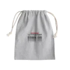 muscle_oniisanのオーマイゴッドトゥギャザー（黒文字） Mini Drawstring Bag