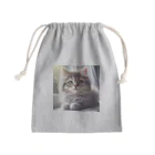 harumama04の子猫のキャラクターグッズです。 Mini Drawstring Bag