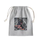 moriyama1981の歌を歌う黒猫 Mini Drawstring Bag