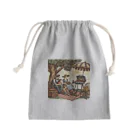 uhrsiyのヴィンテージイラスト Mini Drawstring Bag