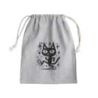 タラちゃんPrintのクロネコのロック　シリーズ Mini Drawstring Bag